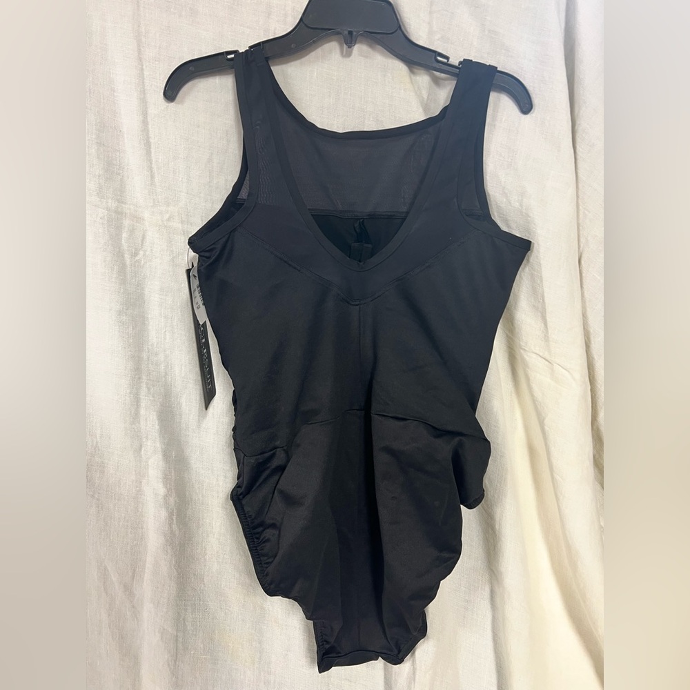 Miraclesuit Classic Black Swimsuit - Picture 2 of 9